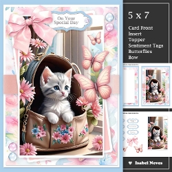 Spring Kitten In A Bag