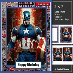 Captain America Birthday Wishes