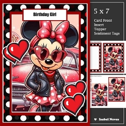 Minnie Mouse Birthday Girl 3