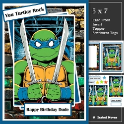 Ninja Turtles Birthday Wishes
