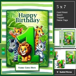 Wild First Birthday