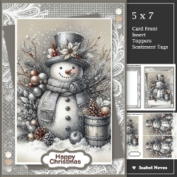 Happy Christmas Snowman
