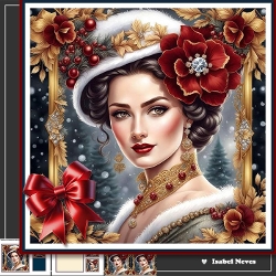 Vintage Elegance Christmas Wishes