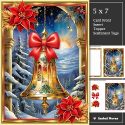 Gold And Red Christmas