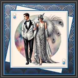 Glamorous Couple Greetings
