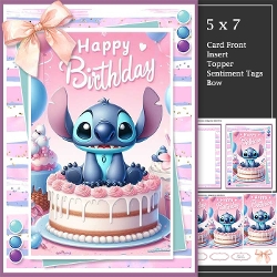 Stitch Birthday Greetings