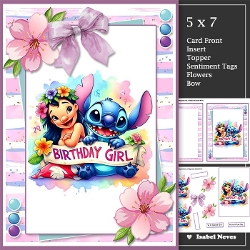 Lilo And Stitch Birthday Girl