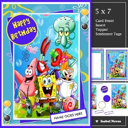 Sponge Bob Birthday Wishes