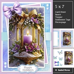 Lovely Floral Candle Lantern
