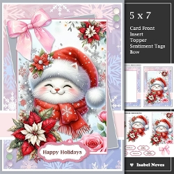 Happy Happy Christmas Kitten