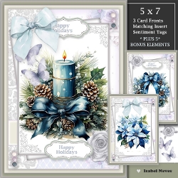 Set Of 3 ~ Winter And Christmas Greetings 2
