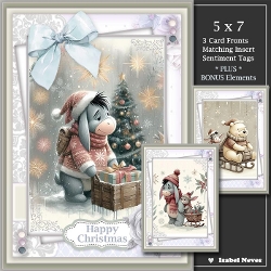  Set of 3 ~ Dashing Through The Snow