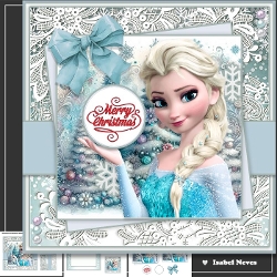 6x6 Princess Elsa Magical Christmas Wishes