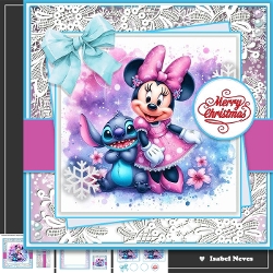 Stitch And Minnie Mouse Christmas Wishes