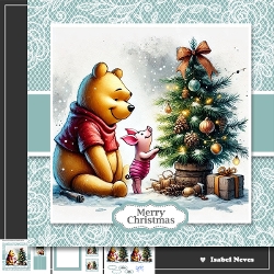 Winnie, Piglet And The Tree
