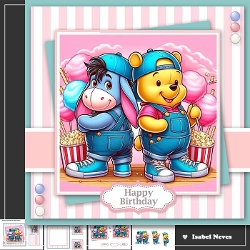 Winnie And Eeyore Birthday Wishes