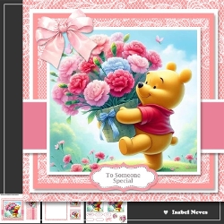 Winnies Basket Of Blooms