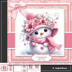 Pink Frosty Friend