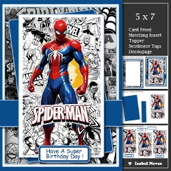 5x7 ~ Super Amazing Birthday