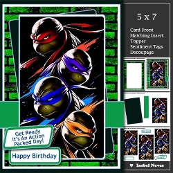 5x7 ~ Action Packed Day
