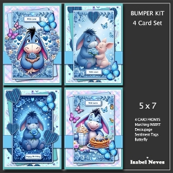 cup1420483_2073 - 5x7 ~ Bumper Kit ~ Eeyore Love Love