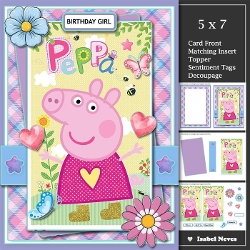5x7 ~ Peppa Birthday Girl