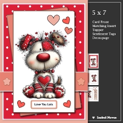 5 x 7 ~ Love You Lots