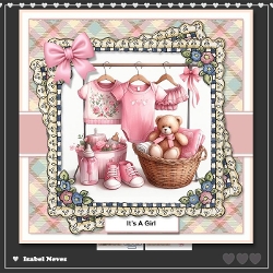 6x6 ~ Its A Girl