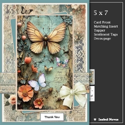 5x7 ~ Wings And Petals