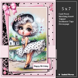 5x7 ~ Birthday Kisses