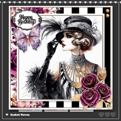 Art Deco Lovely Lady