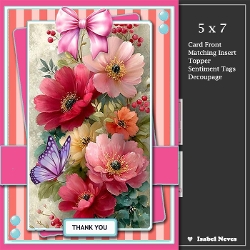 5x7 ~ Fabulous Floral 3