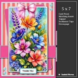 5x7 ~ Fabulous Floral 4