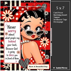 5x7 ~ God Is Going to Bless You