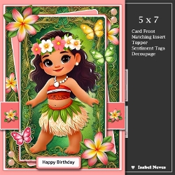 5x7 ~ Mona Birthday Wishes