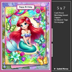 5x7 ~ Fairy Tale Wishes Ariel