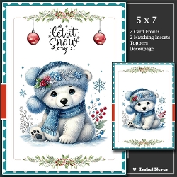 cup1454597_2073 - Set Of 2 ~ Snowy Christmas 5