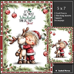 cup1455341_2073 - 5x7 ~ Set Of 2 Wonderful Time Of The Year 8