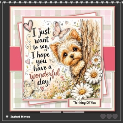 6x6 Wonderful Day Wishes