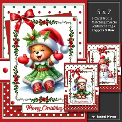 cup1461184_2073 - Set Of 3 ~ Set Of 3 ~ Whimsical Christmas 2