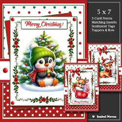 cup1461212_2073 - Set Of 3 ~ Whimsical Christmas Cuties