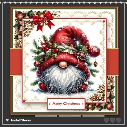 cup1464218_2073 - 6x6 ~ Christmas Gnome