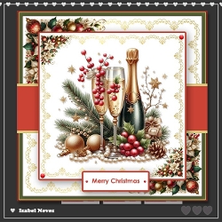 cup1464221_2073 - 6x6 ~ Champagne Christmas
