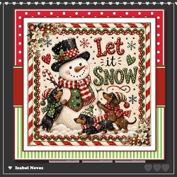 6x6 ~ Let It Snow