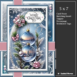 5x7 ~ Sparkle And Shine Christmas Time