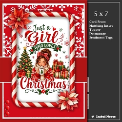 cup1465250_2073 - 5x7 ~ Girl Who Loves Christmas