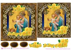 Precious Love Mary and Jesus Card Front
