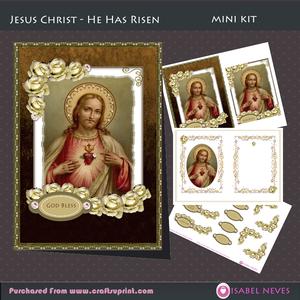 Jesus Christ ~ He Has Risen Mini Kit