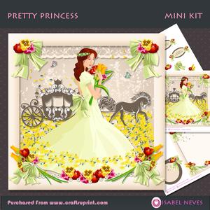 Pretty Princess Decoupage Mini Kit
