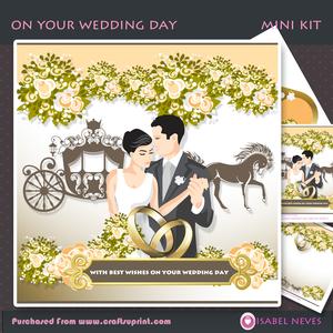 On Your Wedding Day 2 Decoupage Mini Kit